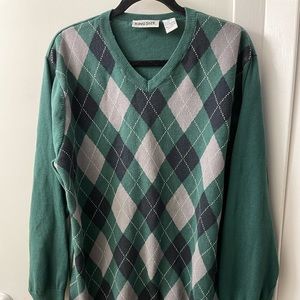 King Size brand oversized v-neck sweater